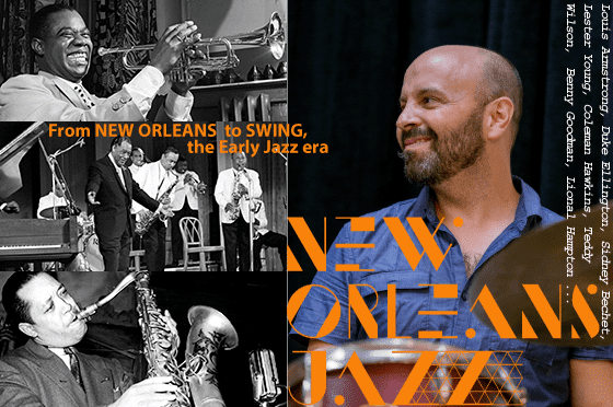 From New Orleans to Swing, the Early Jazz Workshop – Online!