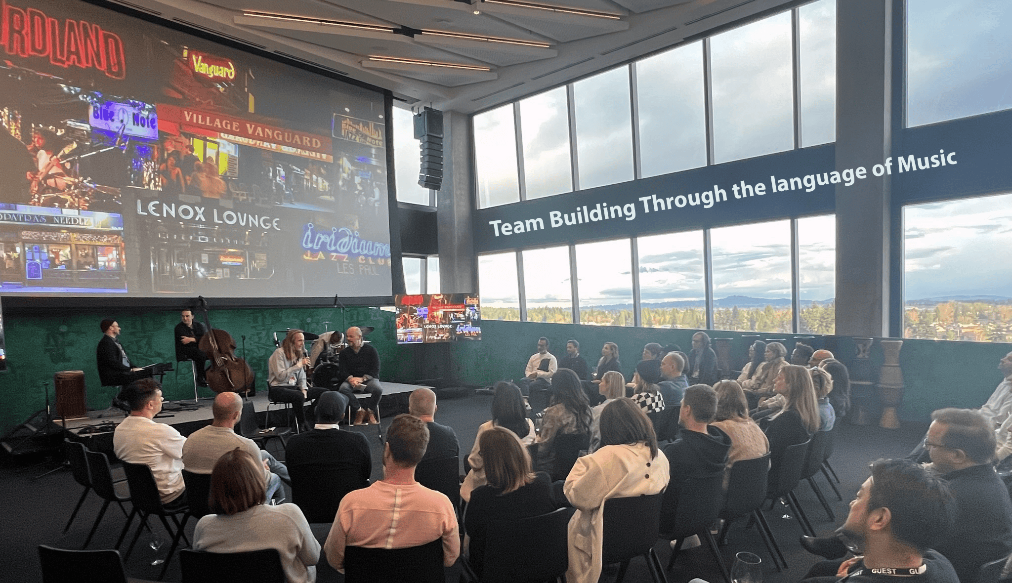 Music Team Building NYC | Corporate Jazz Workshops | NYJW
