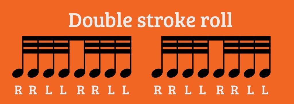 Double stroke roll